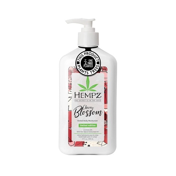 Hempz Other - HEMPZ CHERRY BLOSSOM HERBAL BODY MOISTURIZER LIMITED EDITION